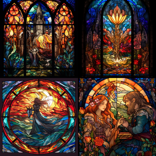 Stained glass